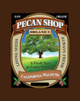 Pecan Shop Raw Organic California Walnuts Family Orchard Grown Unpasteurized2 Pound