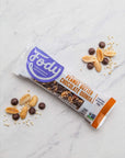 Fody Foods Vegan Protein Nut Bars, Peanut Butter Chocolate Quinoa Flavor, 6g Protein per Bar, Low FODMAP Certified, Gut & IBS Friendly, 12 Count