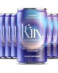 Lightwave by Kin Euphorics - Non Alcoholic Spirits, Ready to Drink - 8 Fl Oz (8pk)