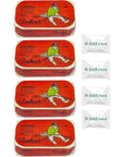 Pinhais Canned Sardines in Tomato Sauce 44 oz Pack of 4