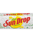 Diet Sun Drop Citrus Soda 12 Fluid Ounce Can 12 Count