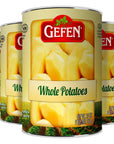 Gefen Whole Potatoes 15 Oz 4 Pack Ready To Eat Kosher for Passover