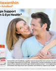 Doctor's Best Astaxanthin, Powerful Antioxidant, Skin, Eye Health, Non-GMO, Gluten Free, Vegan, Soy Free, 6 mg, 90VSG