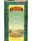 Pompeian Extra Virgin Olive Oil, Cold Extracted, Smooth & Delicate Flavor, Perfect for Sautéing, Salads & Drizzling, 33.8 FL. OZ. Tin