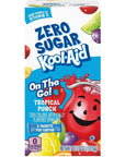 Kool-Aid Sugar-Free Cherry On-The-Go Tropical Punch Powdered Drink Mix - 6 Count