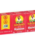 SunMaid Raisins Seedless 1 OZ 6 CT Pack of 2