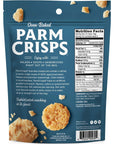 ParmCrisps - Original Cheese Parm Crisps, Made Simply with 100% REAL Parmesan Cheese |Healthy Keto Snacks, Low Carb, High Protein, Gluten Free, Oven Baked, Keto-Friendly| 1.75 Oz (Pack of 12)