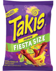 Takis Fuego Rolled Spicy Tortilla Chips, Hot Chili Pepper Lime Flavored Hot Chips, 20 Ounce Fiesta Size Bag