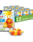 Dole Canned Tropical Fruit in Light Syrup  Passionfruit Juice Pineapple  Papaya Gluten Free Pantry Staples 1525 Oz 12 Count Packaging May Vary