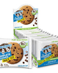 Lenny & Larry's The Complete Cookie Snack Size, Chocolate Chip, Soft Baked, 8g Plant Protein, Vegan, Non-GMO 2 Ounce Cookie (Pack of 12)