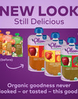 Plum Organics Stage 2 Organic Baby Food - Fruit and Veggie Variety Pack - 4 oz Pouch (Pack of 18) - Organic Fruit and Vegetable Baby Food Pouch