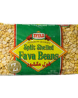 Ziyad Brand Premium Quality Split Shelled Fava Beans Broad Bean No Additives No Preservatives Perfect for Foul Mudammas 16oz