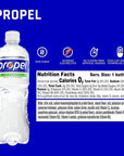 Propel, Kiwi Strawberry - Zero Calorie Sports Drinking Water - 16.9 Fl Oz (Pack of 12)