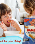 Gratify Bamba Peanut Butter Snacks for Families  All Natural Peanut Butter Corn Puffs Snacks  24 pack 07oz bags  Made with 4 Simple Ingredients