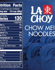 La Choy CHOW MEIN NOODLES Asian Cuisine 5oz 2 pack by La Choy