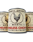 Grabill Country Meats Canned Chicken 27oz Pack of 3