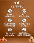 Syruvia Coffee Syrup Variety Pack  Salted Caramel  Chocolate Chip Cookie Dough GlutenFree Kosher 254 fl oz Bottles  Enhance Your Coffee Experience with Premium Flavoring Syrups