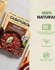 Casa Verde  Variety flavours 100 Natural food Pack of 4 Real taste  100 vegan  NonGMO Plant based No preservatives