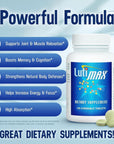 Lutimax Luteolin Complex w/Rutin - Brain Supplement - 120 Tablets