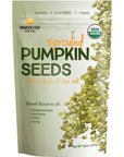 Harvested For You Sprouted Pumpkin Seeds with Sea Salt 22oz Bag, Non GMO, Keto Snacks, Paleo, Gluten Free, Vegan, Organic, Plant Based, High Protein, Low Glycemic Index, Peanut Free Facility