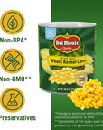 DEL MONTE Golden Sweet Whole Kernel Corn Canned Vegetables 6 Pack 106 oz