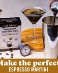 Java House Cold Brew Espresso Martini Mix Ready to Use Liquid Coffee Concentrate Pods  135 Fluid Ounces Each Pack of 6 makes 12 cocktails