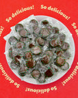 Chocolate Starlight Mints Hard Candy Individually Wrapped 15Pound Pack About 120 Pieces