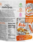 Natures Garden Keto Snack Mix  Probiotic Cheese Balls Crunchy Keto Snack Keto Snack Mix All Natural Low Carb Heart Healthy Nuts  1 Oz Bags 12 Individual Servings