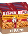 Hamburger Helper Pasta Three Cheese 6 Ounces 12 per Case