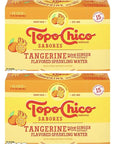 Generic Topo Chico Sabores Sparkling Water Sleek Cans 12 Fl Oz 16 Pack Tangerine With Ginger