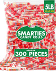 Smarties Candy  5 Pounds  Parade Candy  Bulk Candy Individually Wrapped  Original Flavor  Red Bulk Candy for Pinata