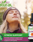 Why Not Natural Vitamin B Complex Liquid Drops - Organic Supplement for Women - Vegan and Sublingual Forms of B1 B2 B3 B5 B6 Biotin Folate and Choline - Plus Blend for Stress and Energy