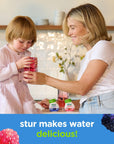 Stur Electrolyte Water Enhancer  Sweetened with Stevia  High in Vitamin C  Antioxidants  Sugar Free  Zero Calories  Keto  Vegan  5 Bottles Makes 90 Drinks Black Raspberry