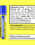 Pzaz Caffeine Breath Spray On-The-Go Energy - Caffeine, Vitamins, Minerals, and Electrolytes - Wintermint (Pack of 2) - Energy Booster - Natural Energy - Caffeine Supplements