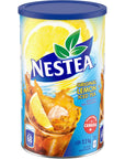 Nestea Original Canadian Lemon Iced Tea Mix Jumbo Can 22 Kilogram 122 Servings Imported from Canada