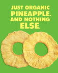 SOLELY Organic Dried Pineapple Rings 35 oz 6 Pack  Real Fresh Fruit Portable OntheGo Snack Vegan NonGMO No Sugar Added Not From Concentrate ShelfStable Healthy Snack for Kids  Adults