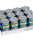 BUSHS BEST 16 oz Canned Large Butter Beans Source of Plant Based Protein and Fiber Low Fat Gluten Free Pack of 12