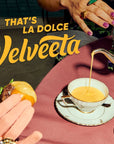 Velveeta Original Cheese Sauce 12 Ounce bag contains 34 Ounce pouches