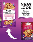 Nonnis THINaddictives Almond Thin Cookies  Berry Blend Almond Cookies  Almond Cookie Thins wCranberries Blueberries Goldenberries Raisins Sunflower Seeds  Kosher  44 oz