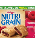 Kellogg's Nutri Grain Cereal Bars Raspberry, 8 Bars, 295g/10.4 oz., {Imported from Canada}