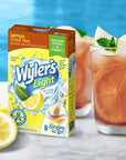 Wylers Light Singles Water Drink Mix To Go Powder Packets Lemon Iced Tea 8 Count