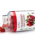 Pharmvista Pomegranate Fiber Gummies 100mg - Gluten Free, Vegan Pomegranate Supplement, Rich in Dietary Fiber - 90 Gummies