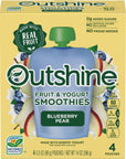 Outshine Smoothie Blueberry 4x35oz Pouches