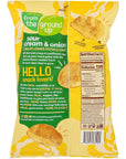 FROM THE GROUND UP Sour Cream & Onion Cauliflower Chips, 3.5 OZ