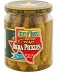 Talk O Texas Okra Pickled Mild 2 count Pack of 3