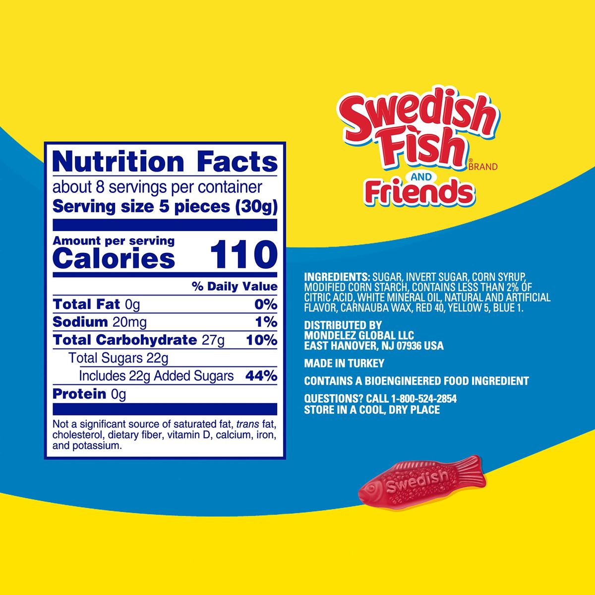 SWEDISH FISH and Friends Soft  Chewy Candy 12804 oz Bags