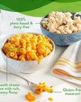 Daiya Vegan Mac and Cheese  Cheddar  Alfredo  Gluten Free Macaroni and Cheese 106 oz Pack of 6