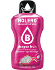 BOLERO  Dragon Fruit Flavored Sugar Free and Low Calorie Powdered Drink Mix Makes 16oz for Strong Flavor or 32oz for Mild Flavor 36 Small Sachet SinglesToGo  Europes Favorite Drink Mix