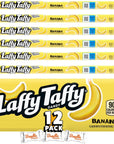 Laffy Taffy Rope BANANA 12 Pack WBundle Bonanza Candy