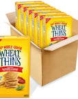 Wheat Thins Sundried Tomato  Basil Whole Grain Wheat Crackers 6  85 oz boxes